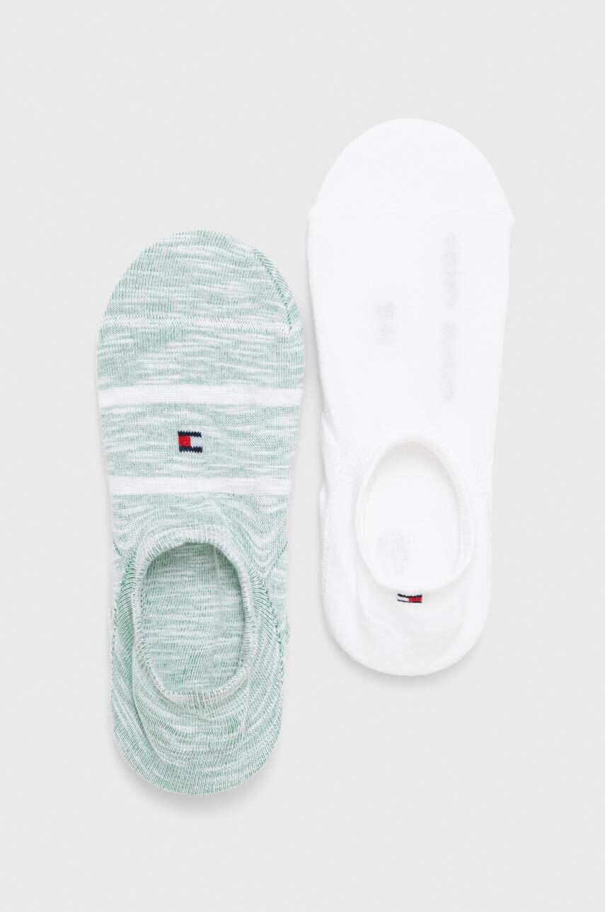 

Шкарпетки Tommy Hilfiger 2-pack чоловічі колір зелений