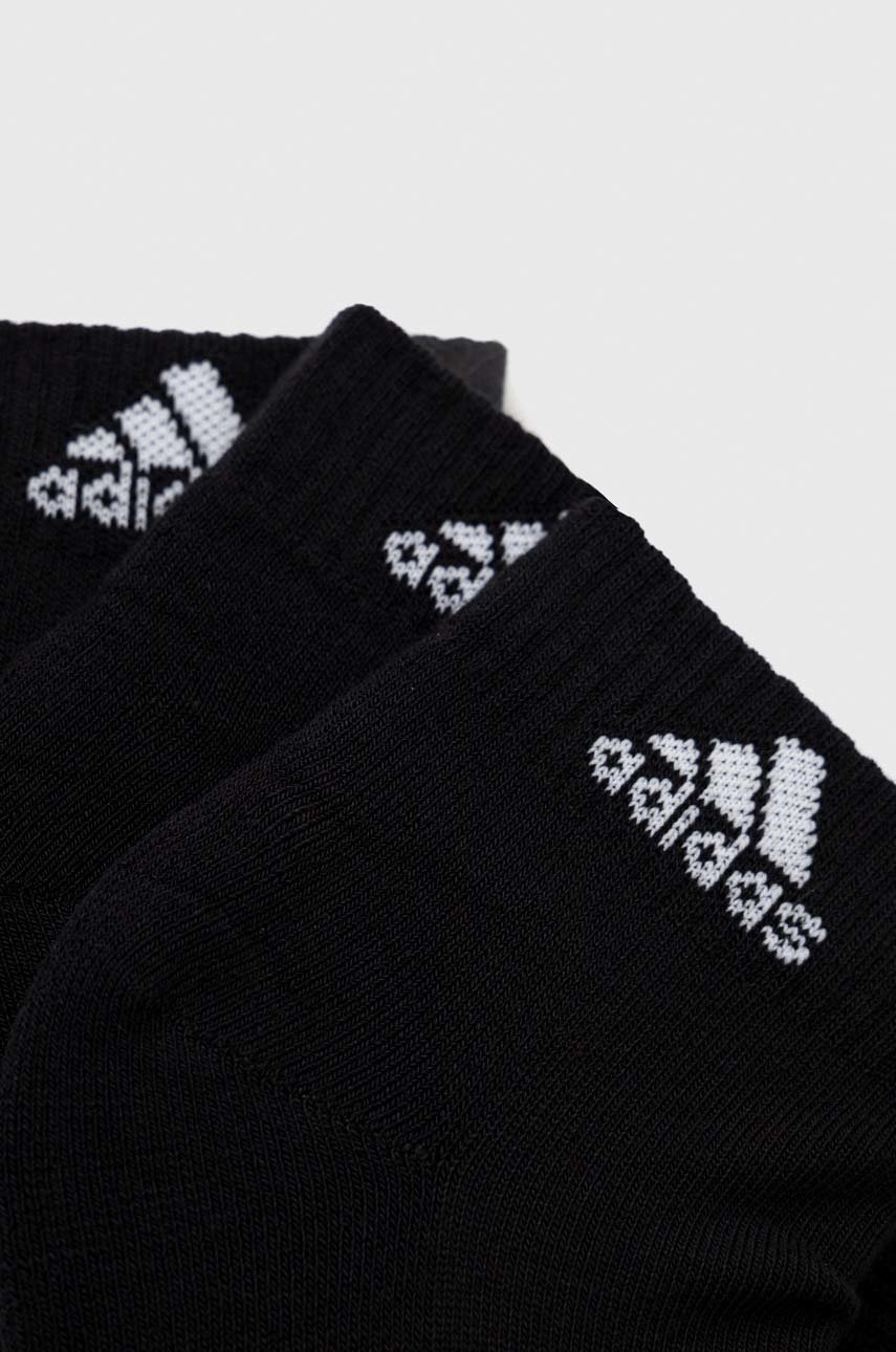 Κάλτσες adidas Performance 3-pack χρώμα: μαύρο
