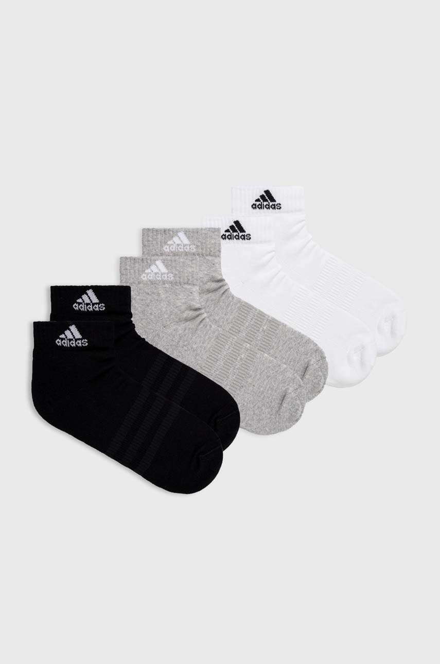 Levně Ponožky adidas Performance 6-pack bílá barva