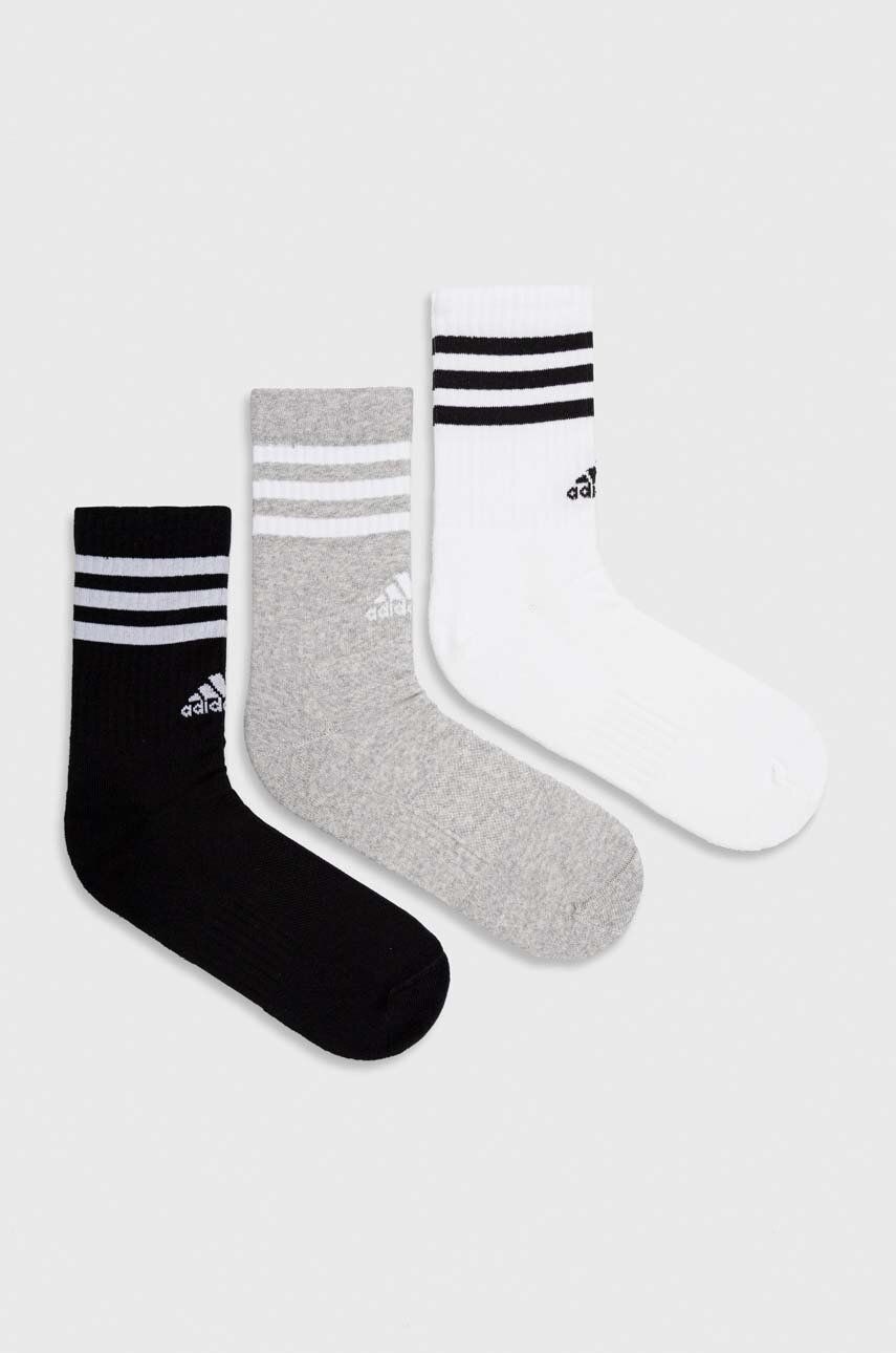 adidas șosete 3-pack culoarea alb IC1323