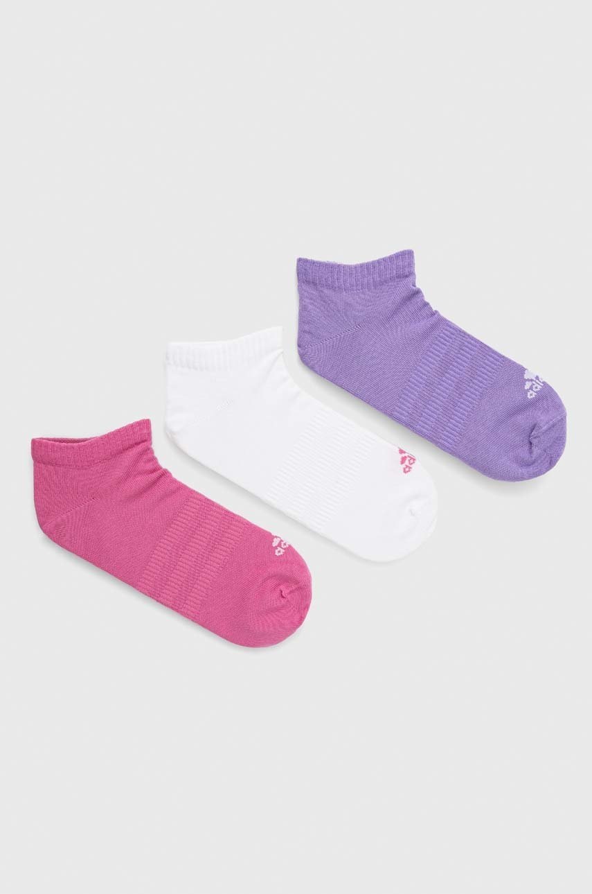 

Носки adidas Performance 3 шт цвет фиолетовый