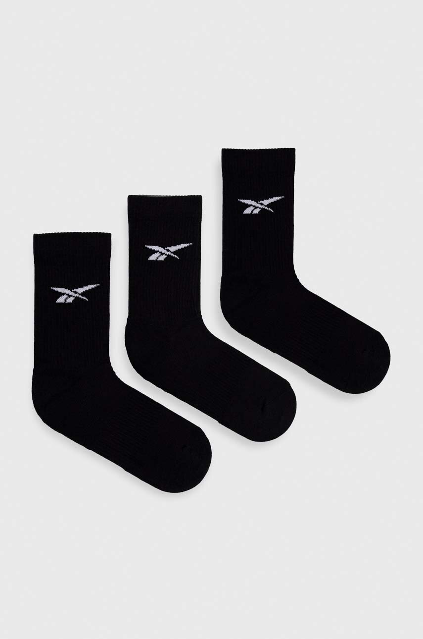 

Носки Reebok Classic 3 шт цвет чёрный