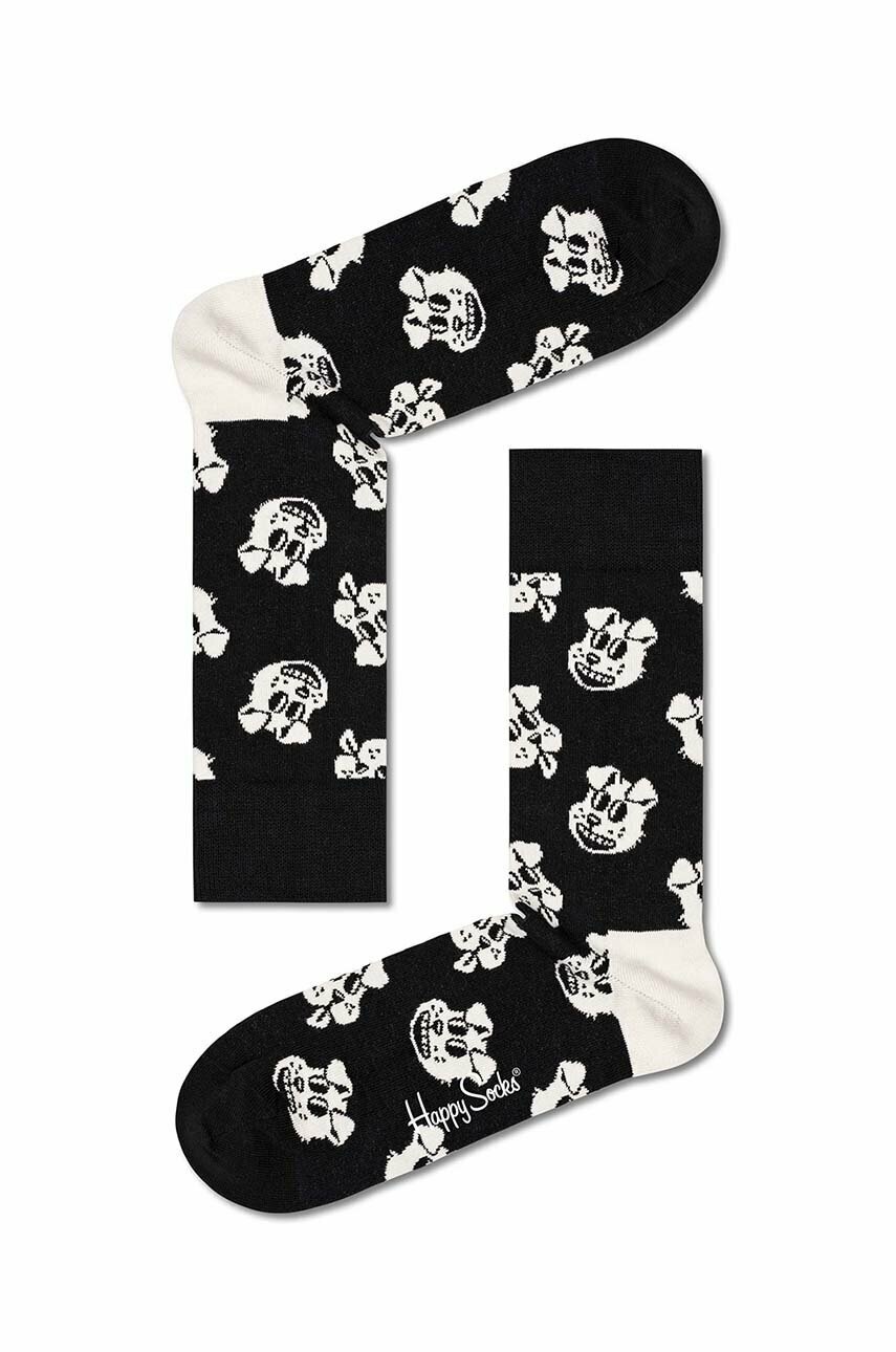 

Чорапи Happy Socks в черно, Черен