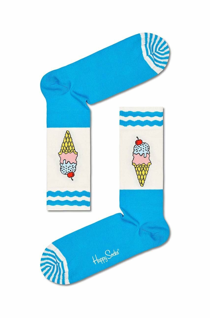 

Шкарпетки Happy Socks Ice Cream колір бірюзовий
