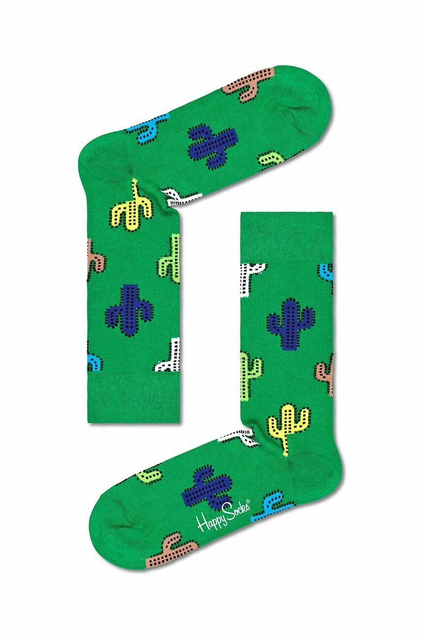 

Носки Happy Socks Cactus цвет зелёный