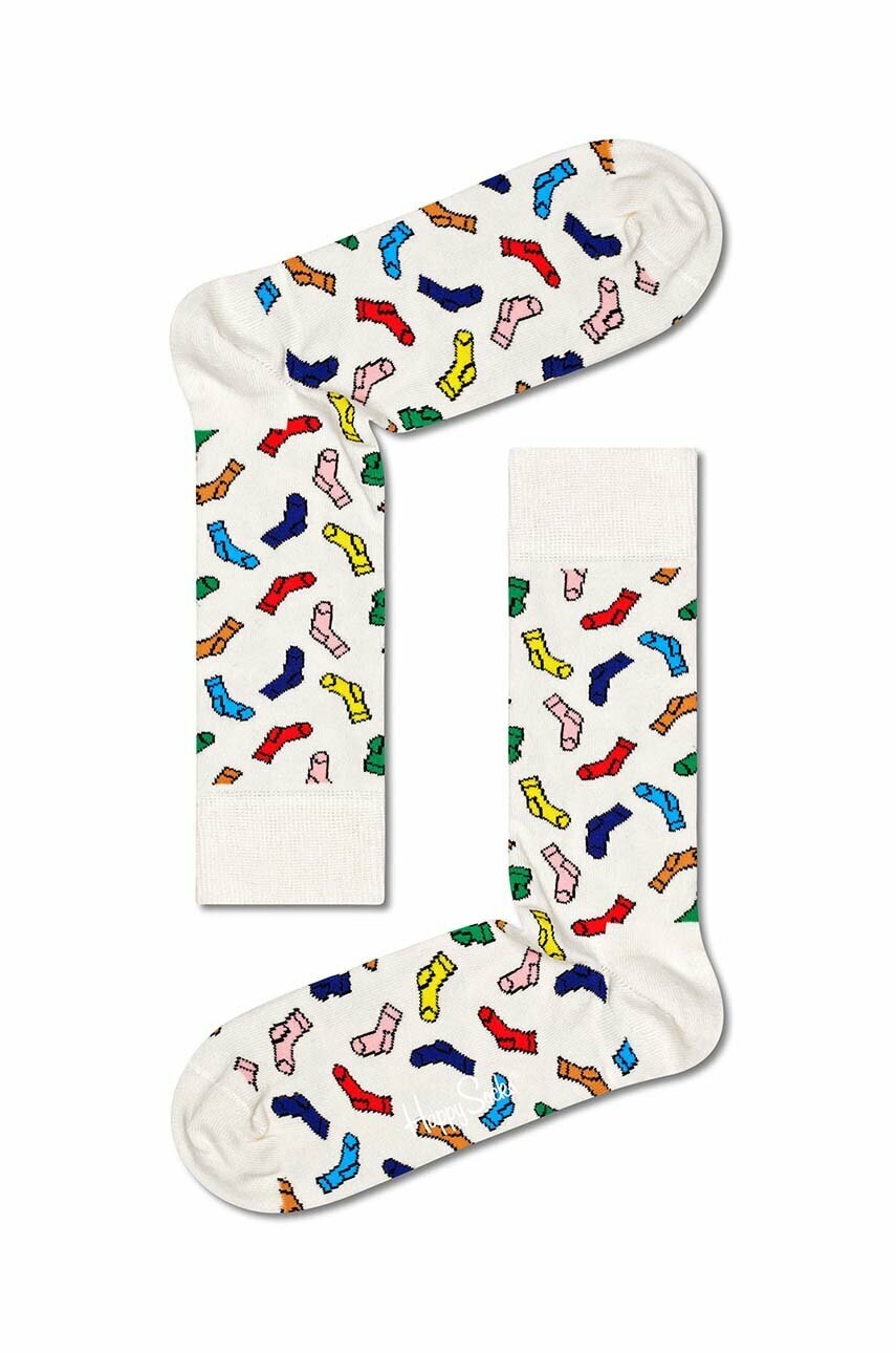 

Шкарпетки Happy Socks Beige Socks колір бежевий