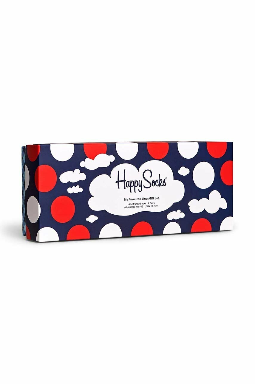 

Носки Happy Socks My favourite bluess 4 шт цвет синий