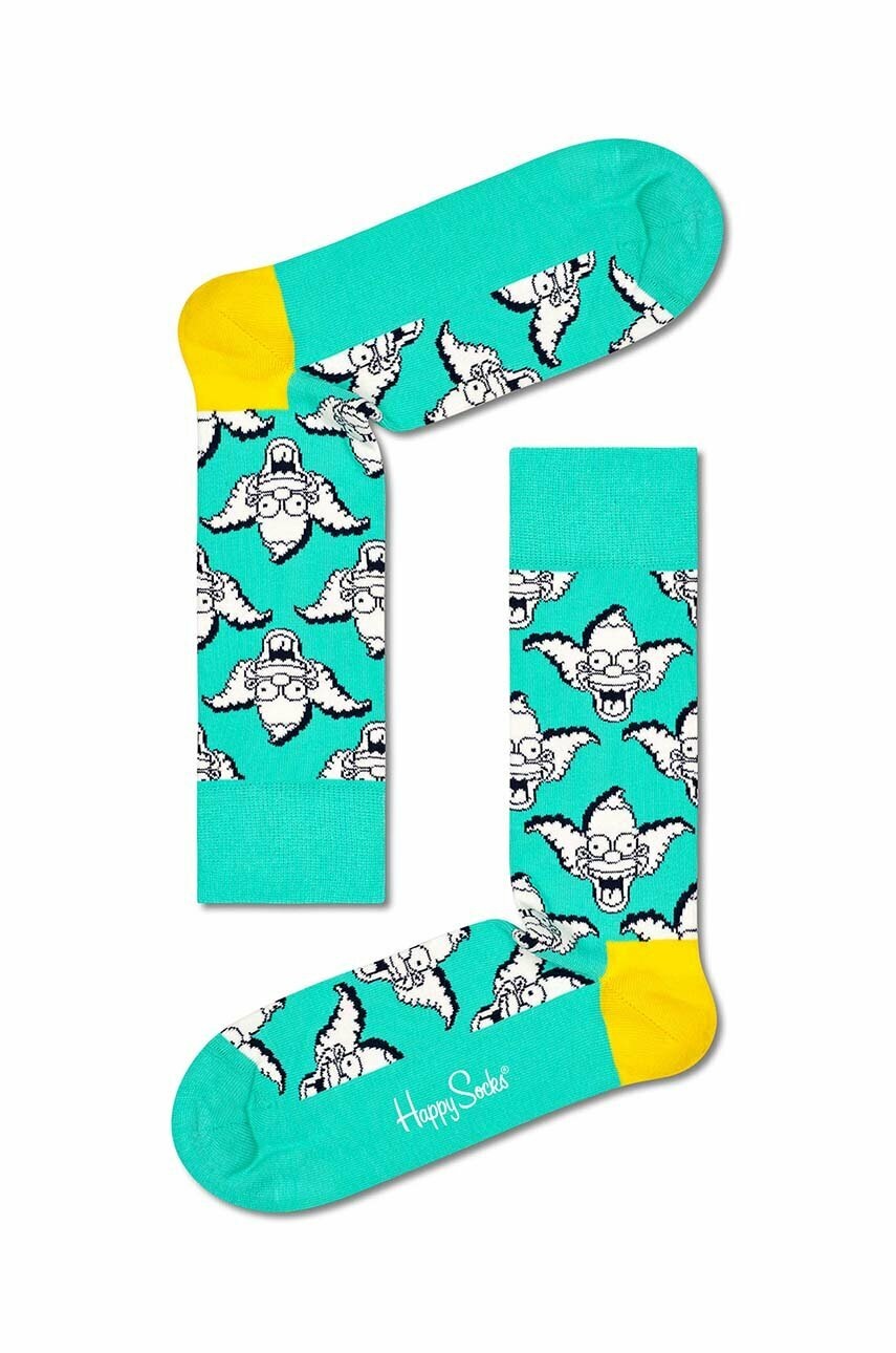 

Чорапи Happy Socks X SIMPSONS в тюркоазено, Тюркоазен