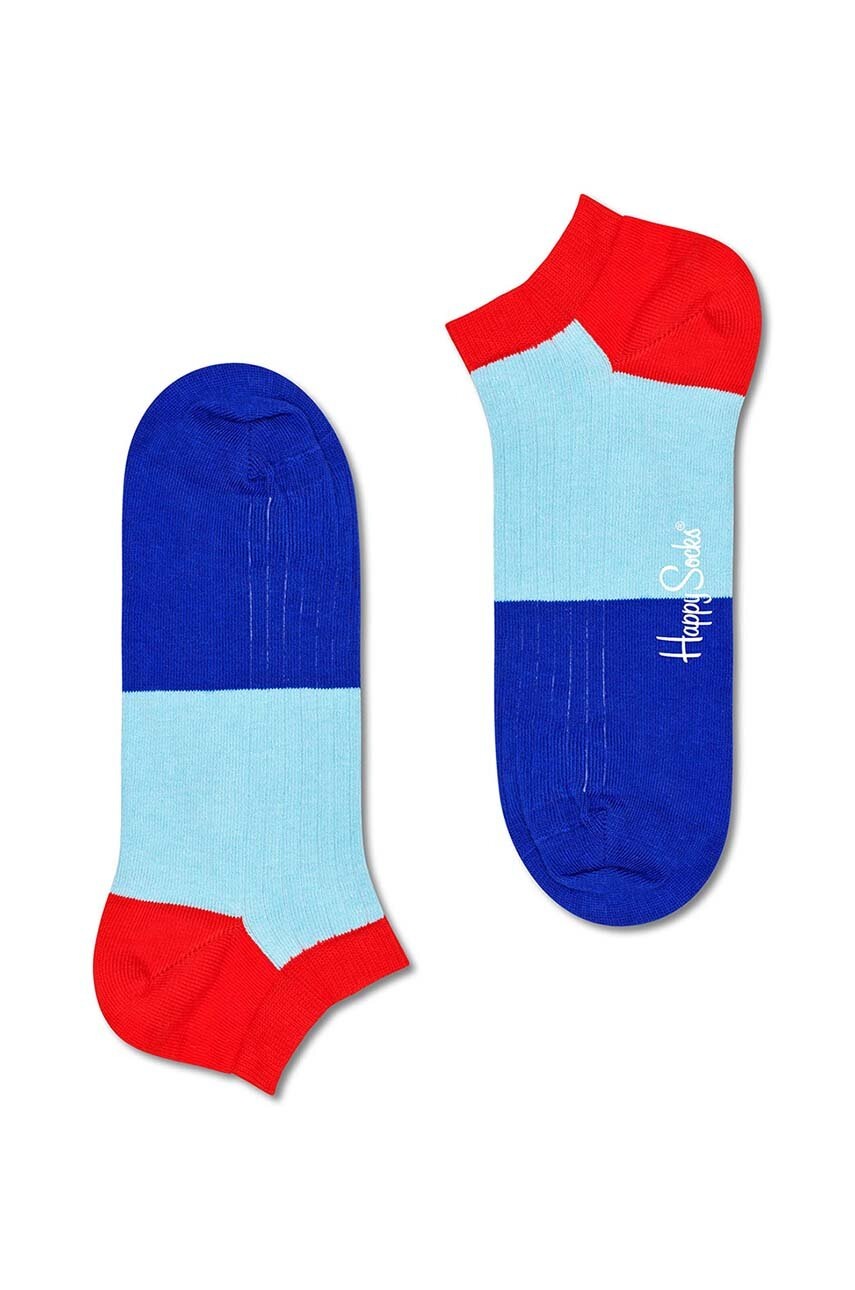 

Чорапи Happy Socks Block Rib Low Sock, Многоцветен