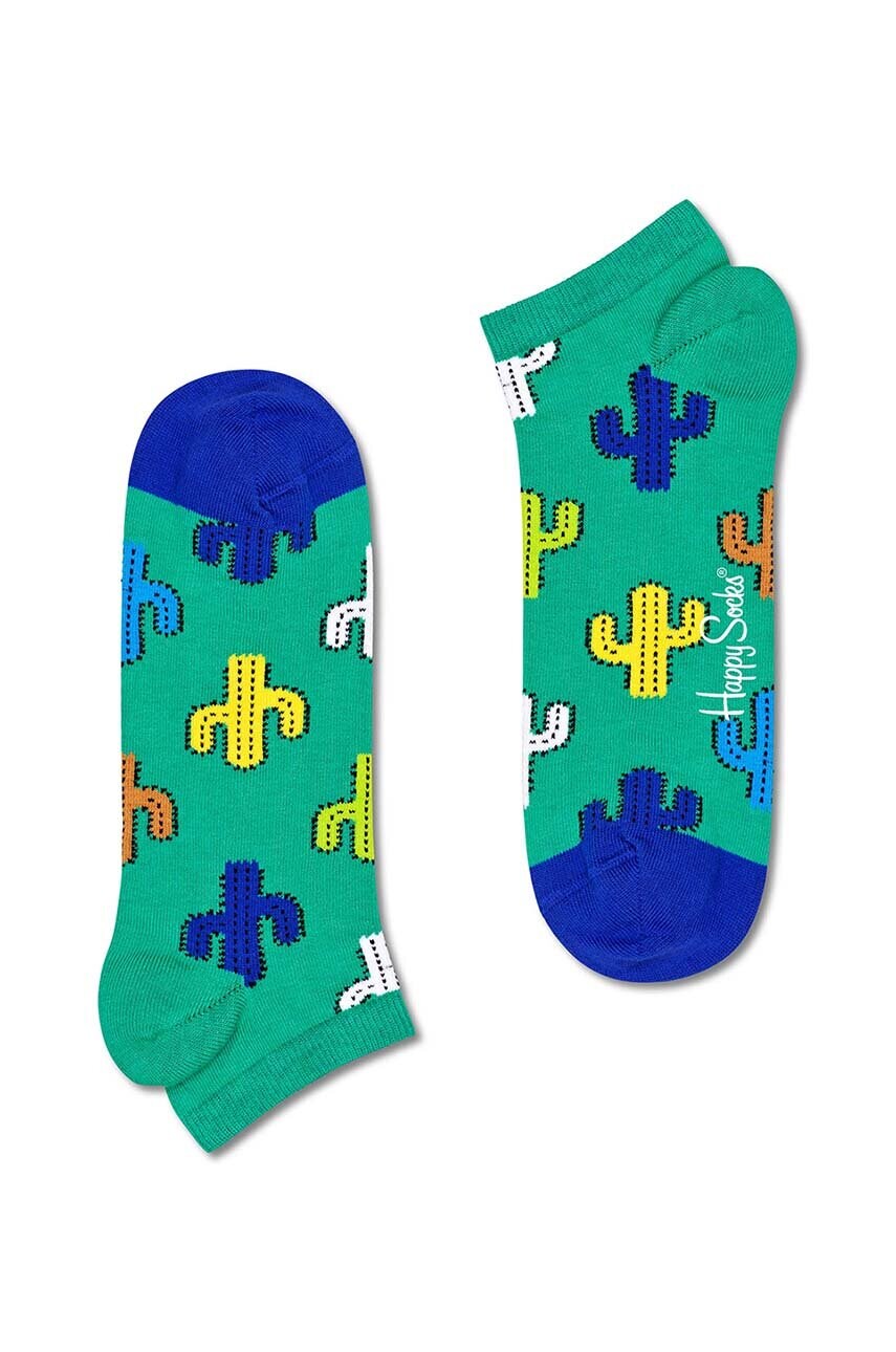 

Носки Happy Socks Cactus Low Sock цвет зелёный