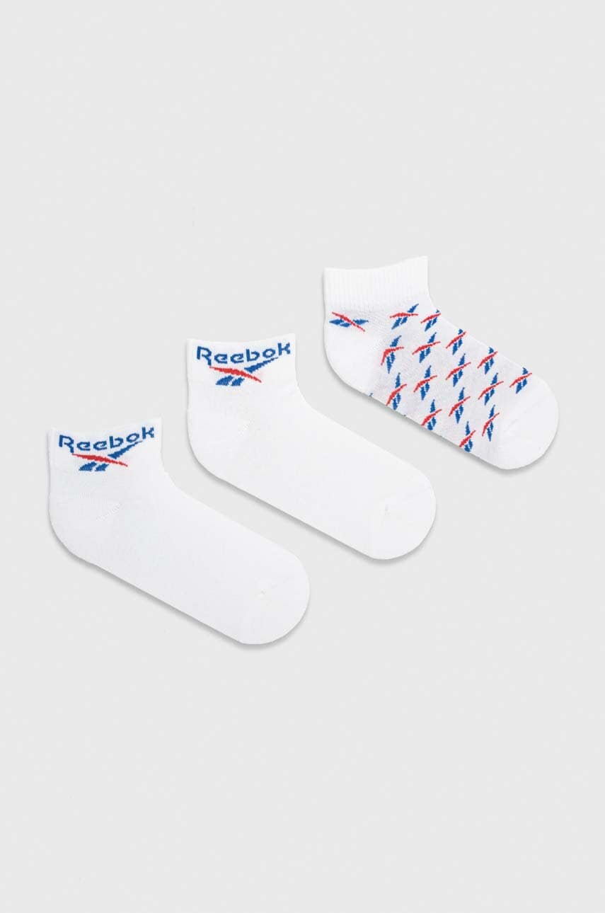 Reebok classic sosete 3-pack culoarea alb