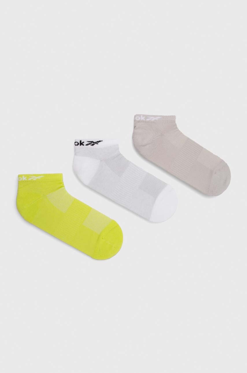 

Чорапи Reebok Active Foundation (3 чифта) в бяло, Бял