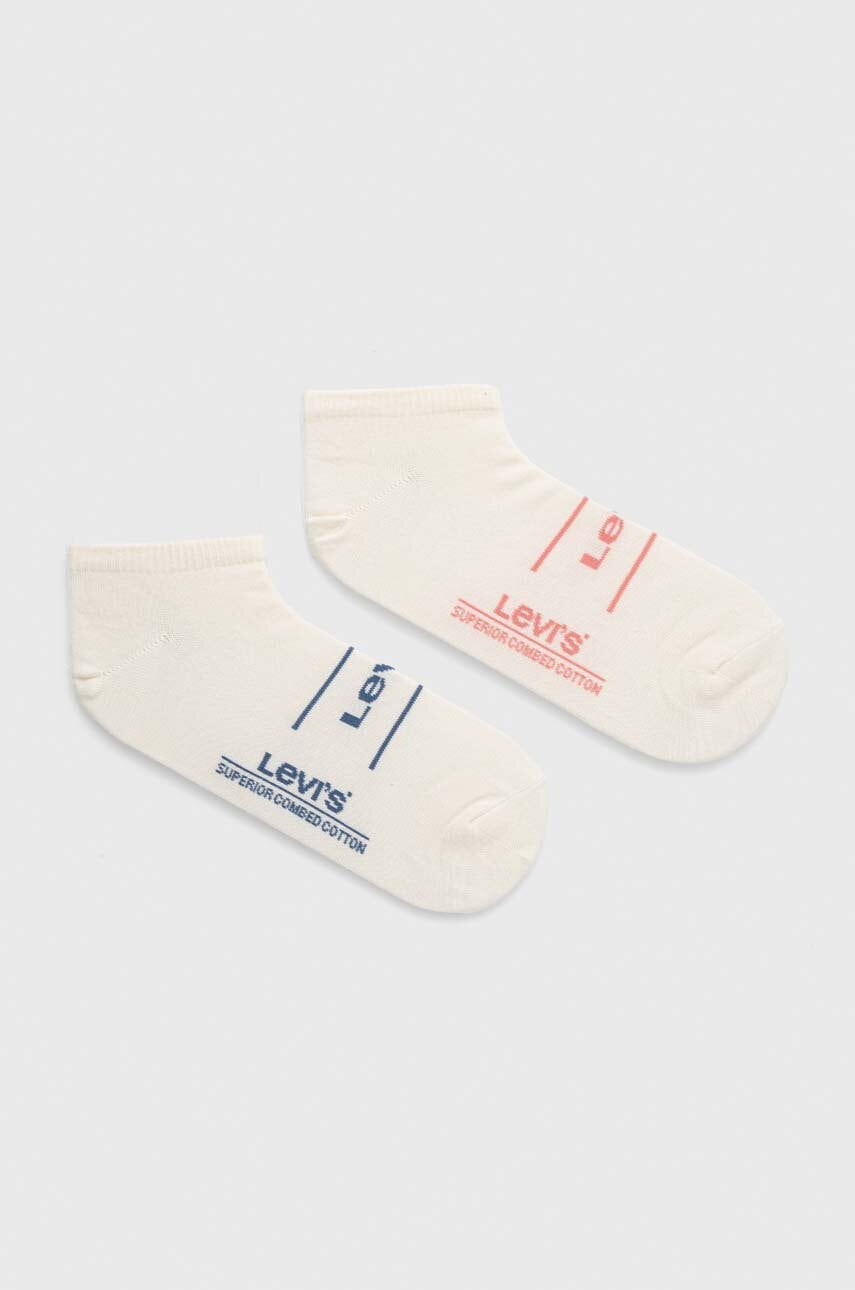 

Чорапи Levi's (2 броя) в бяло, Бял