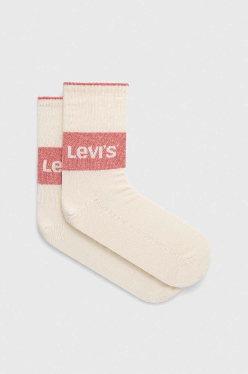

Чорапи Levi's (2 броя) в бяло, Бял