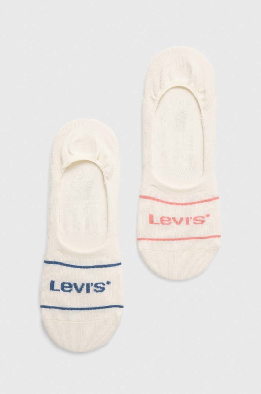 

Чорапи Levi's (2 броя) в бяло, Бял
