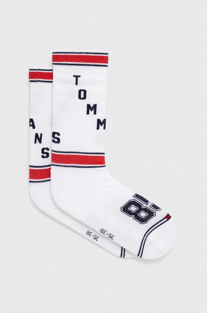 

Шкарпетки Tommy Jeans колір білий