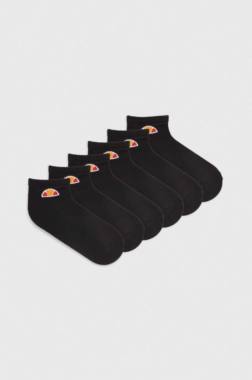 Ellesse sosete 6-pack culoarea negru