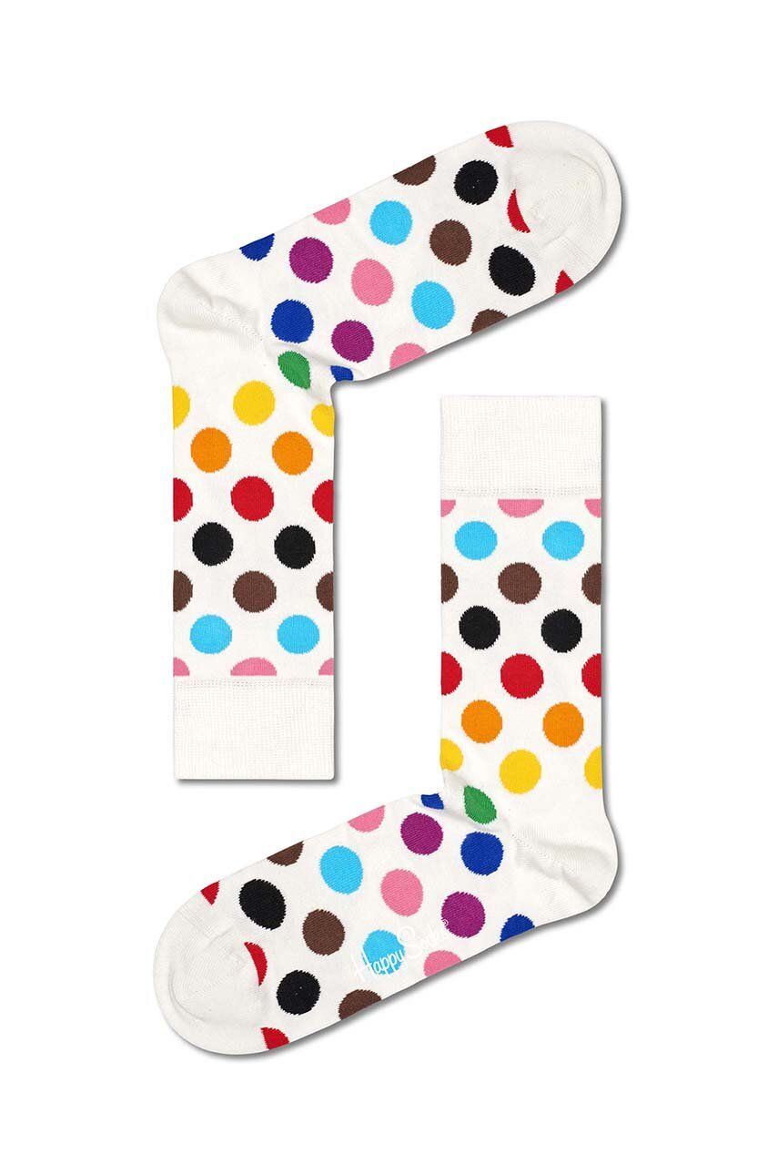 Happy Socks sosete culoarea alb