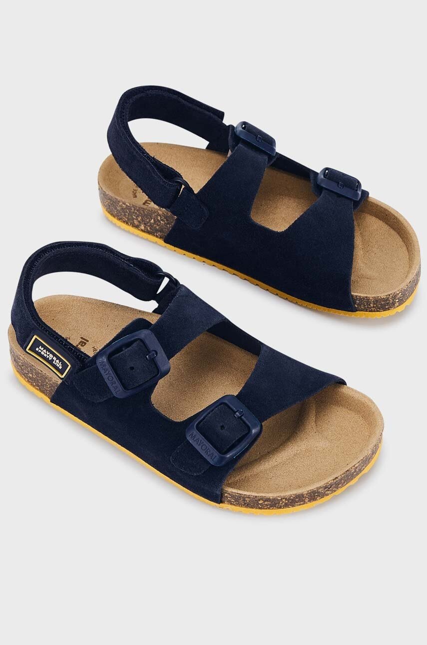 Детские замшевые сандалии Mayoral цвет синий в Хмельницком Детские замшевые сандалии Mayoral цвет синий в Хмельницком