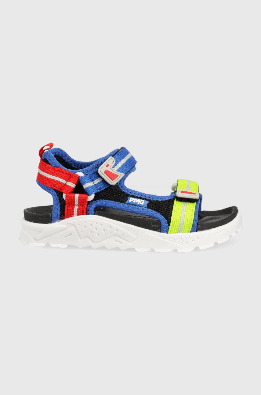 E-shop Dětské sandály Primigi černá barva