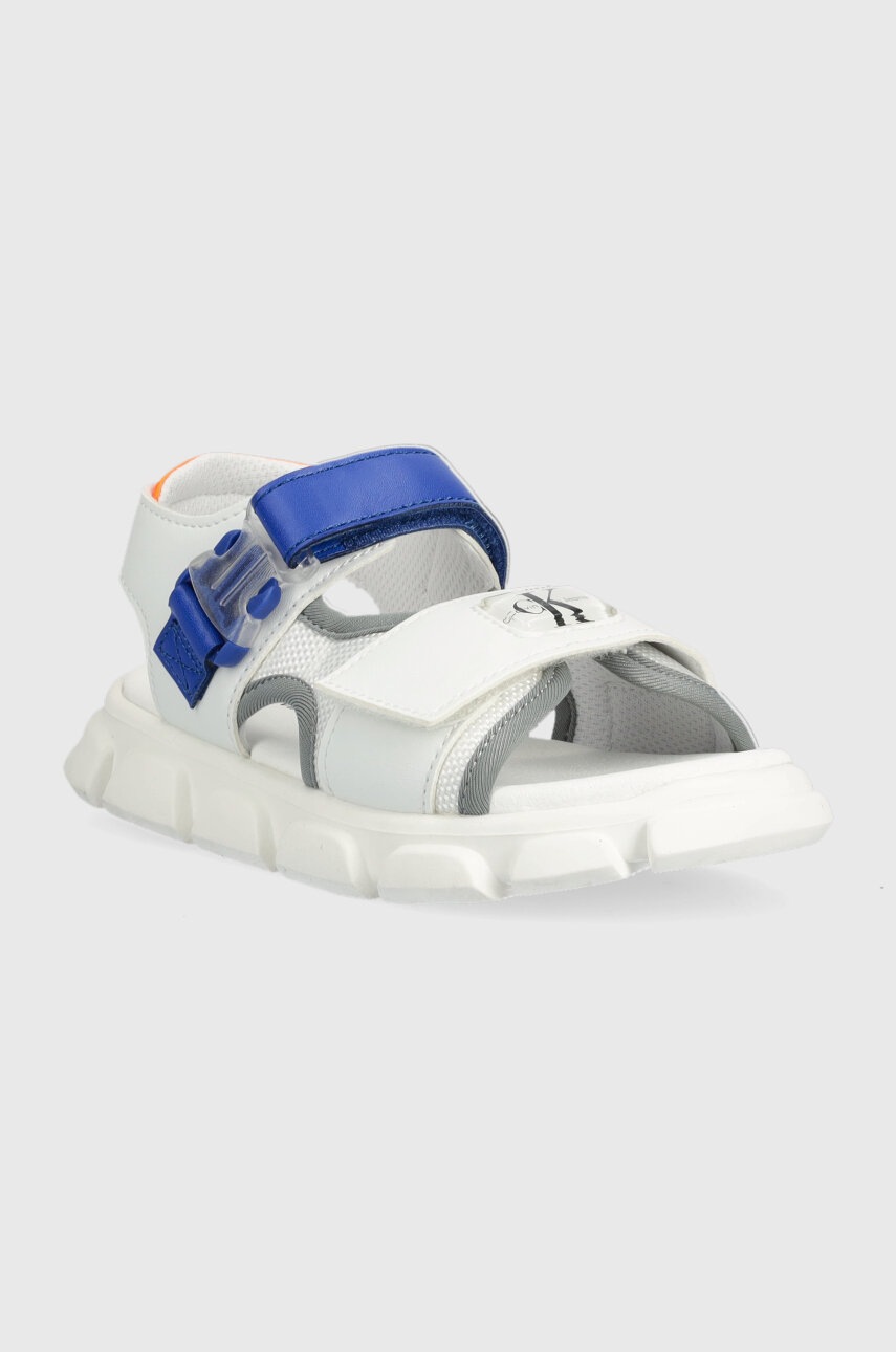 Детские сандалии Calvin Klein Jeans цвет белый Детские сандалии Calvin Klein Jeans цвет белый