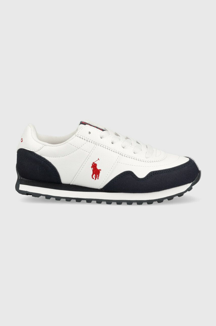 Sneakers boty Polo Ralph Lauren bílá barva - bílá -  Svršek: Umělá hmota Vnitřek: Textilní