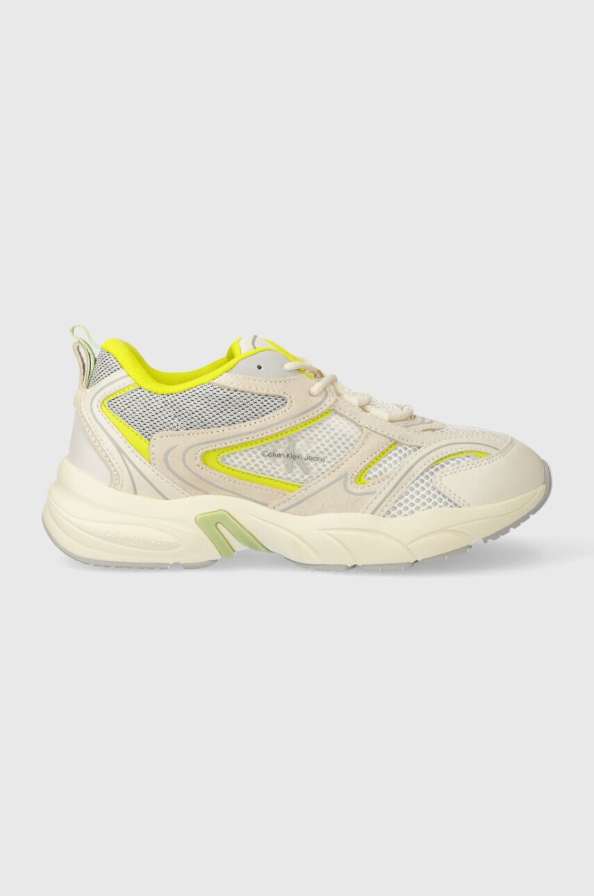 

Маратонки Calvin Klein Jeans YW0YW00891 RETRO TENNIS SU-MESH W WN в бежово YW0YW00891, Бежов