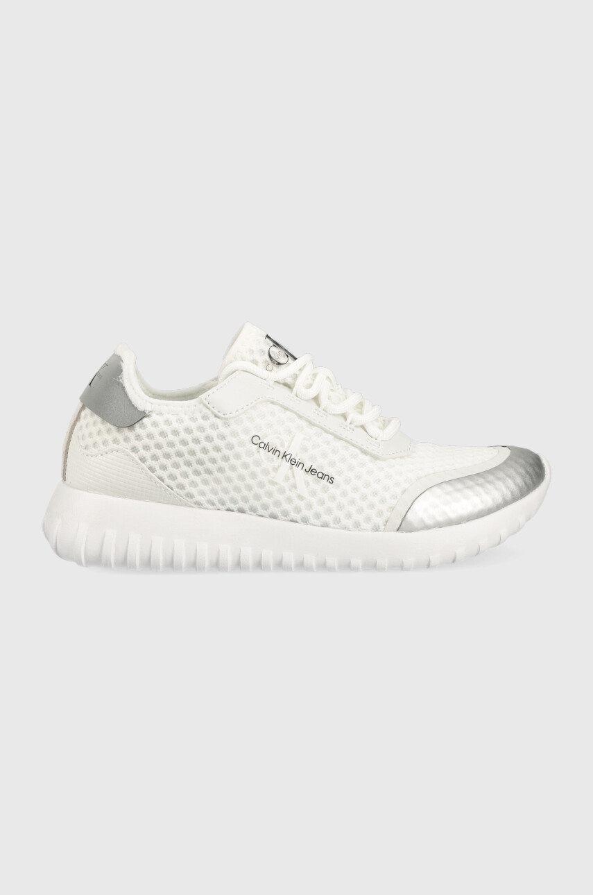 

Маратонки Calvin Klein Jeans YW0YW00885 EVA RUNNER MONOLOGO W в бяло, Бял
