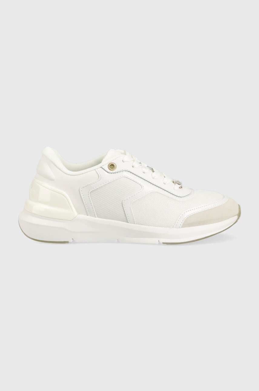 

Маратонки Calvin Klein HW0HW01370 FLEXI RUNNER LACE UP в бяло, Бял