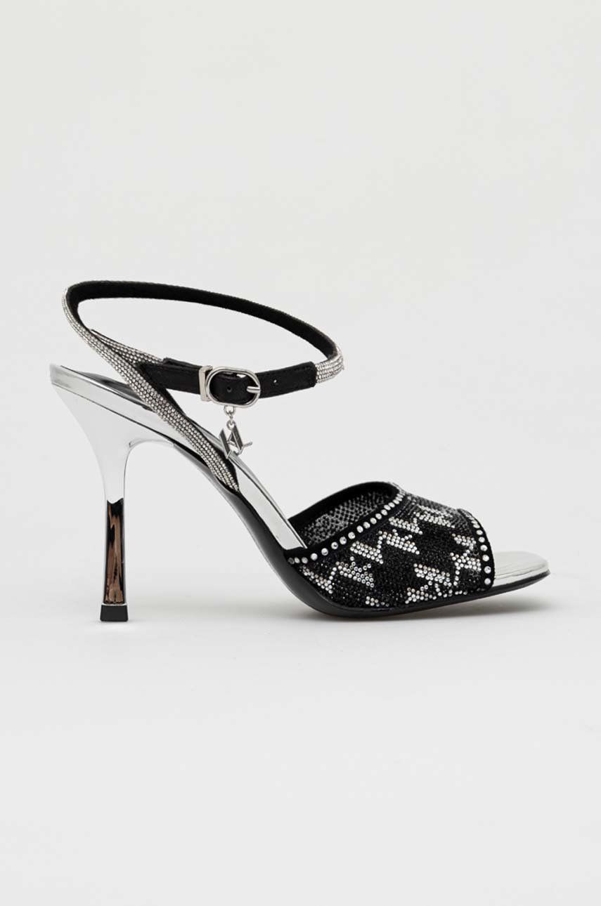 Karl Lagerfeld sandale KL30902 GALA culoarea negru answear.ro