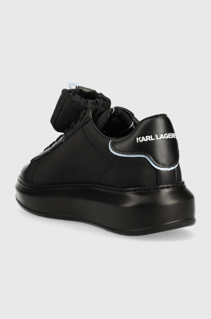 Karl Lagerfeld Sneakers Din Piele KAPRI Culoarea Negru