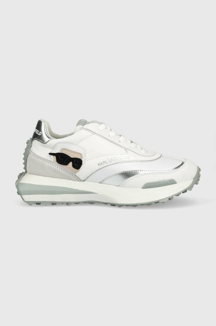Karl Lagerfeld sneakers KL62930N ZONE culoarea alb