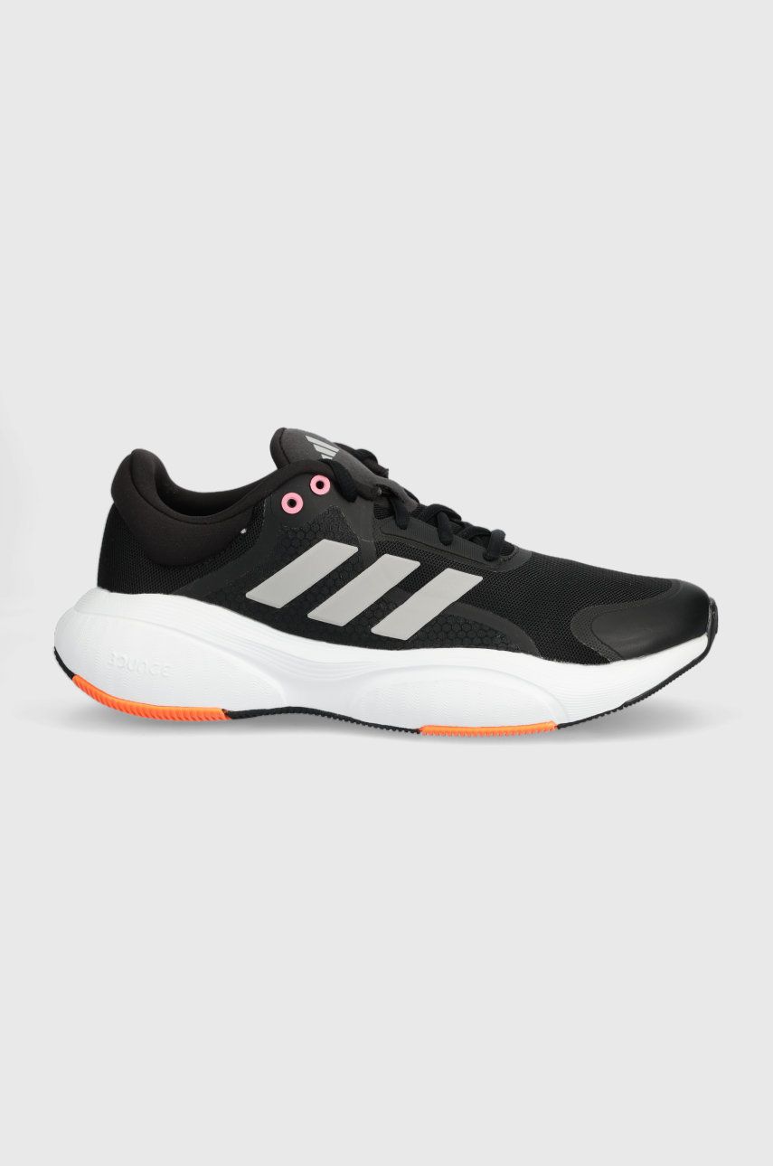Běžecké boty adidas Performance Response černá barva - černá -  Svršek: Umělá hmota