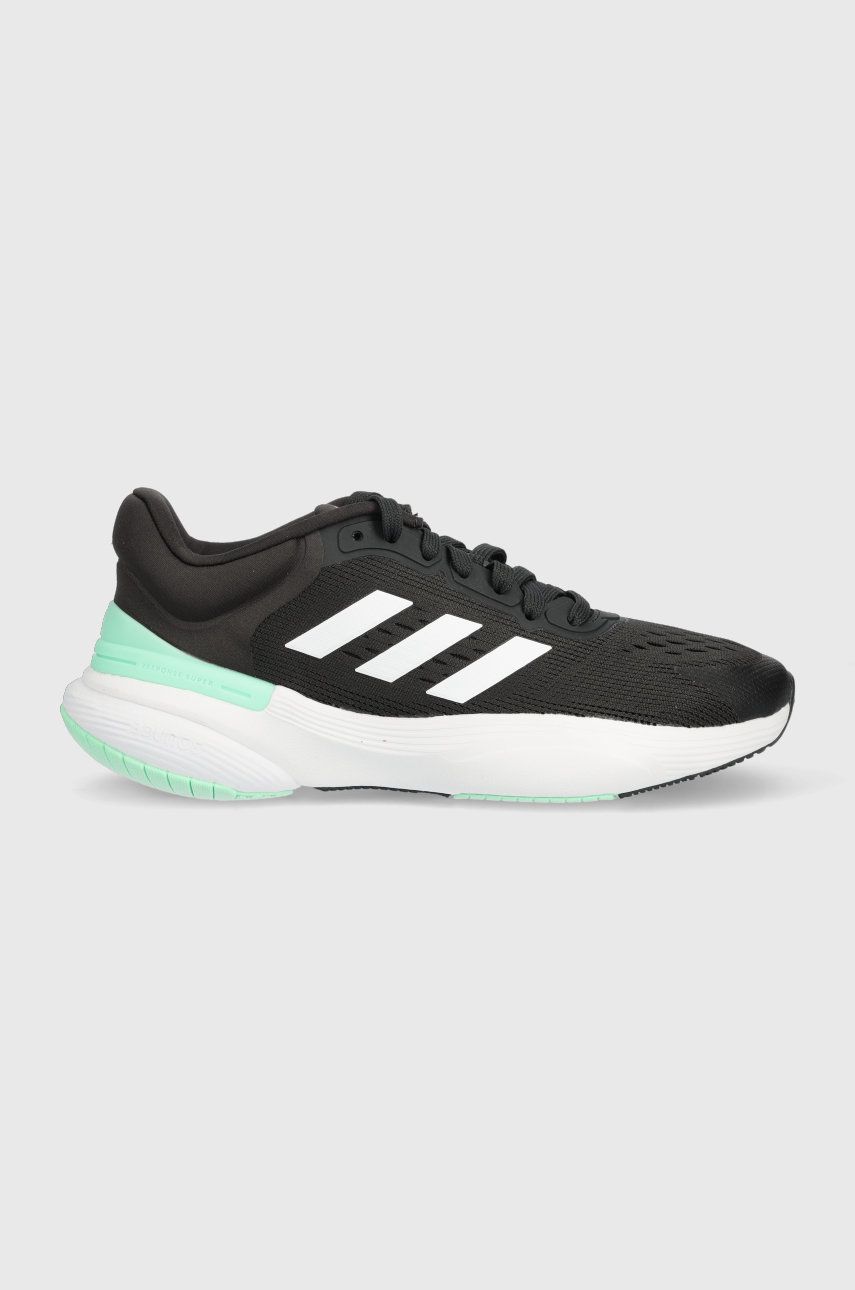 Běžecké boty adidas Performance Response Super 3.0 černá barva - černá -  Svršek: Umělá hmota