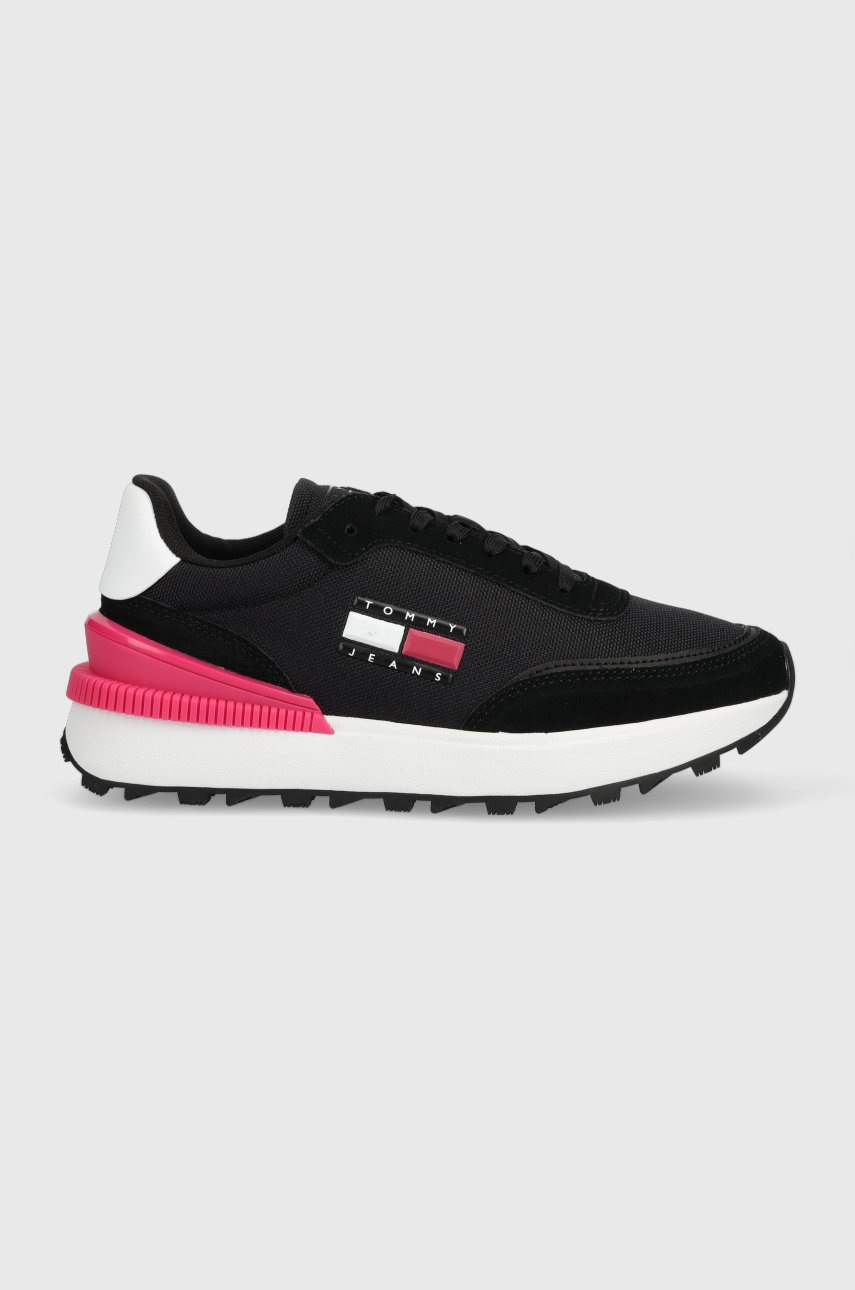 Tommy Jeans sneakers EN0EN02028 WMNS EVOLVE culoarea negru