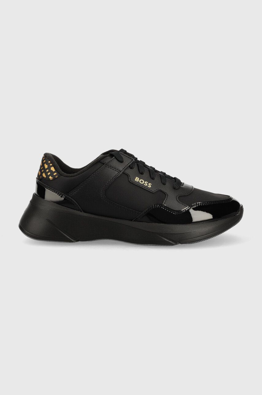 BOSS sneakers Dean culoarea negru, 50486649 answear.ro poza 2022 adidasi-sport.ro cel mai bun pret  online
