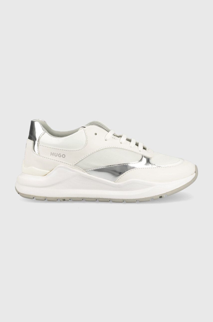 Sneakers boty HUGO Joyce bílá barva, 50485852 - bílá -  Svršek: Umělá hmota