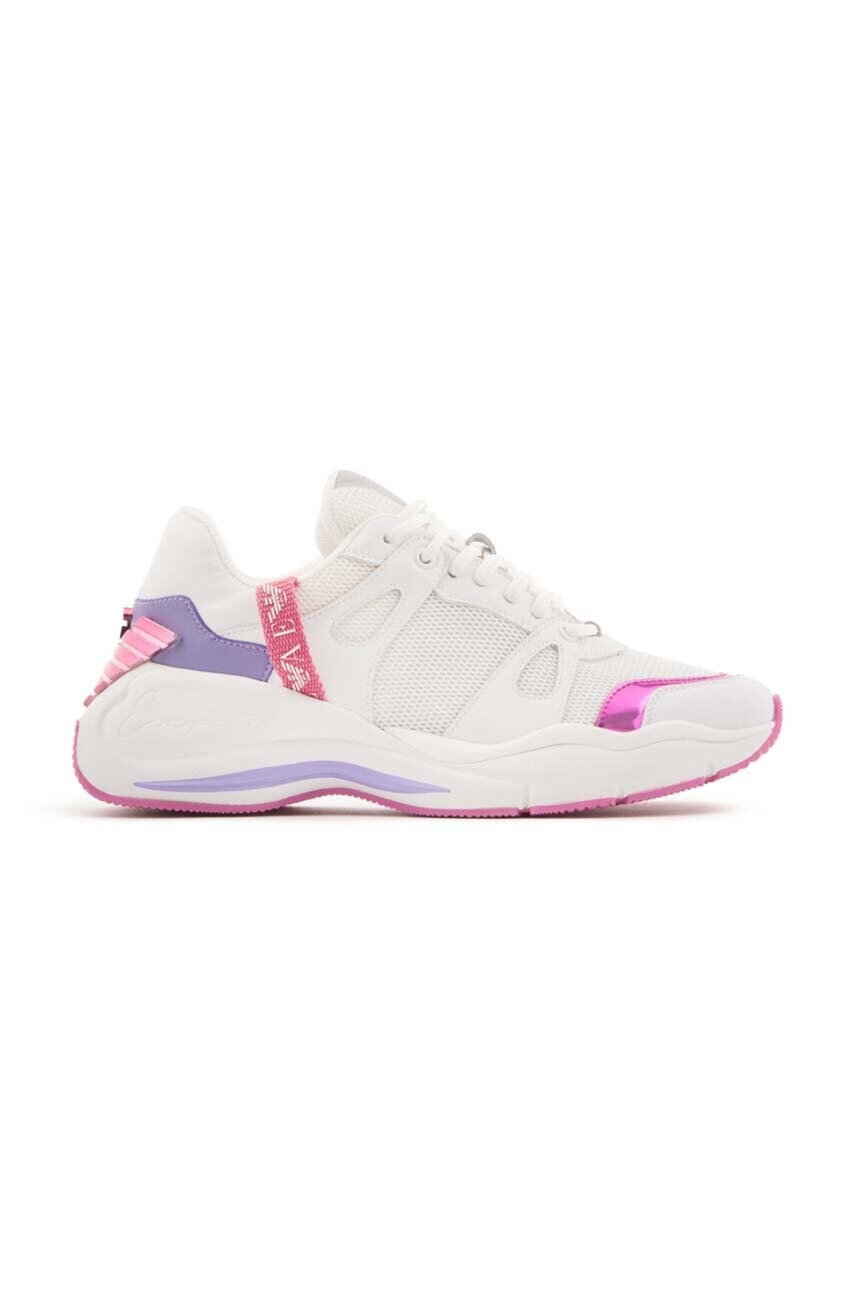 Emporio armani sneakers culoarea alb, x3x184 xn829 s784