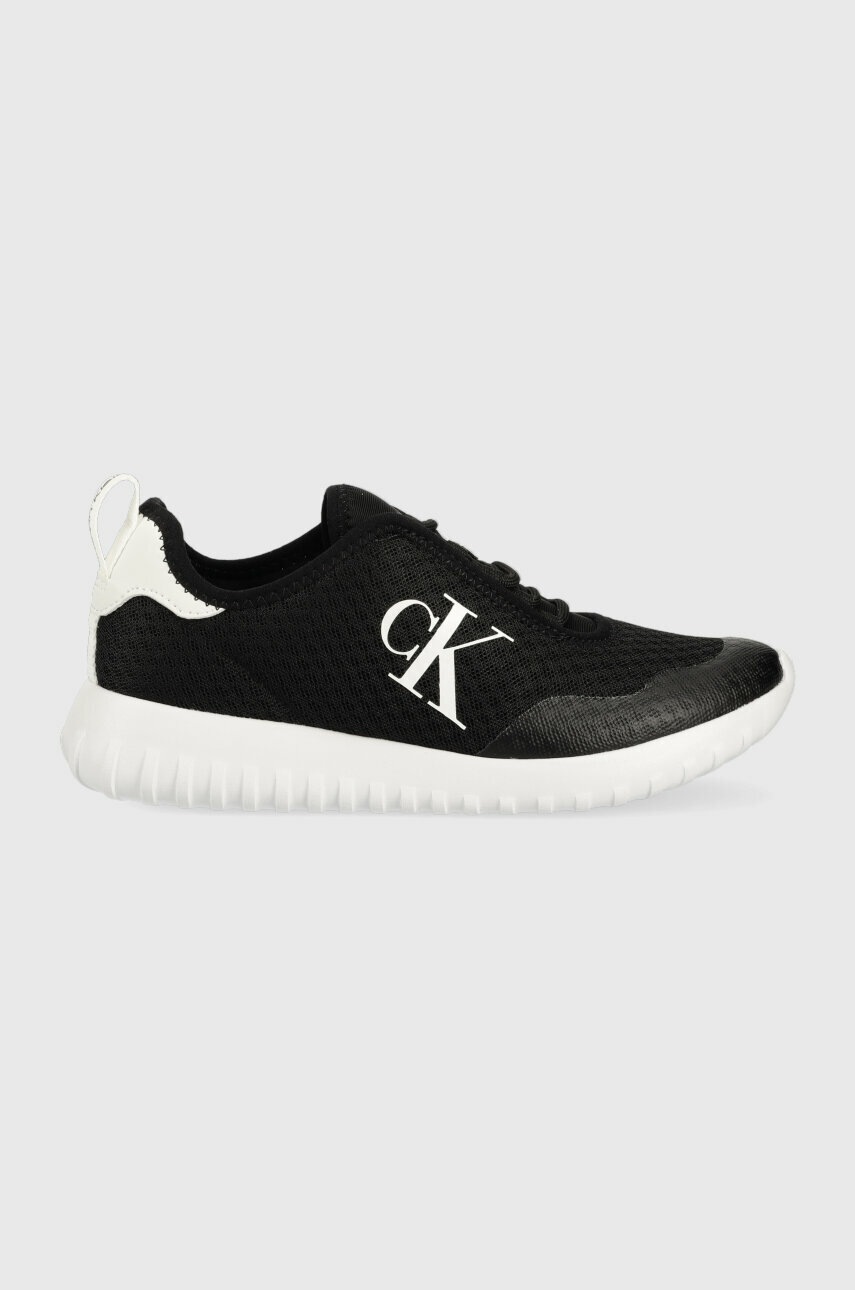 

Маратонки Calvin Klein Jeans SPOR RUN EVA SLIPON OVER MESH WN в черно YW0YW00937, Черен