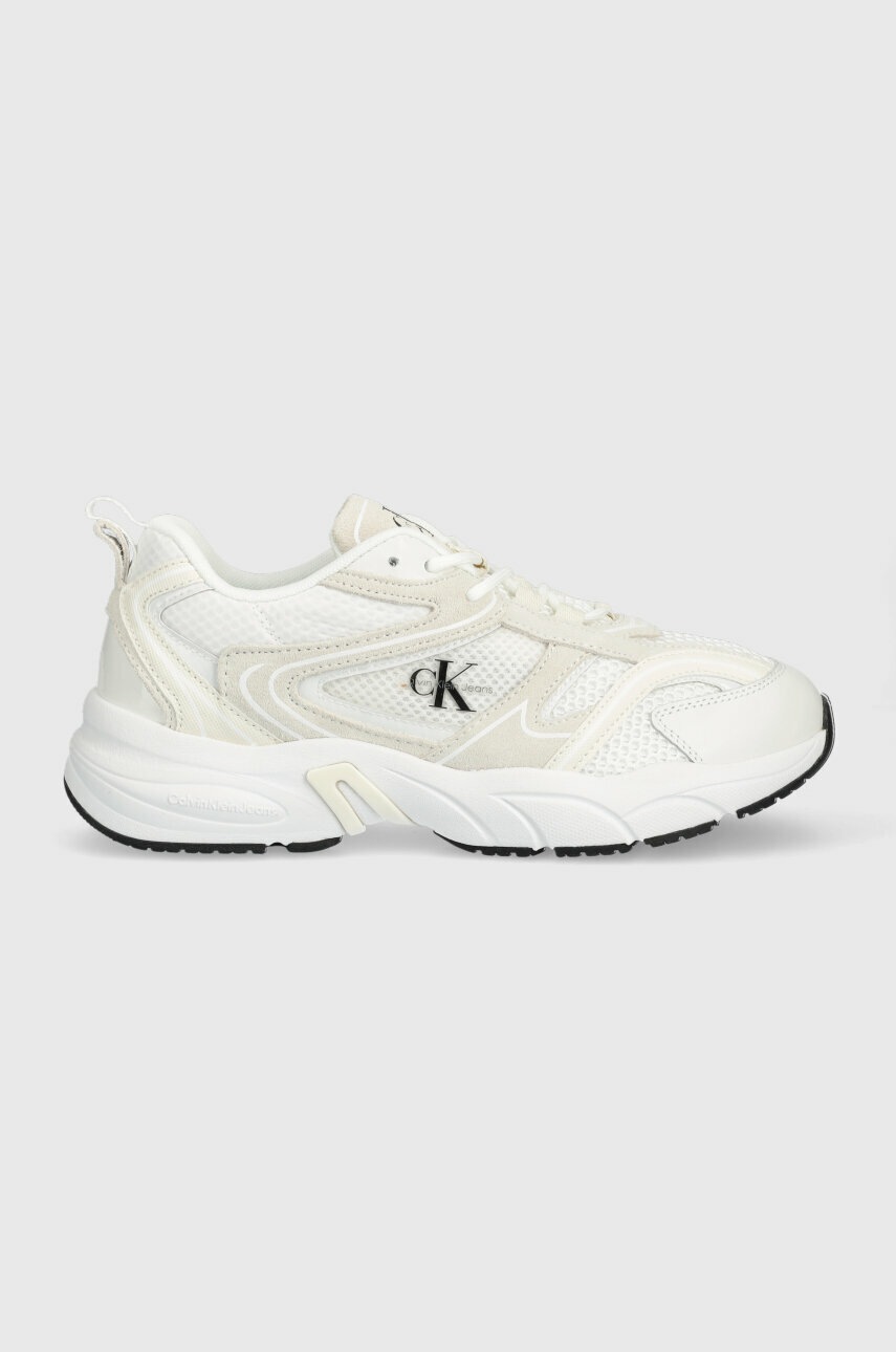 

Маратонки Calvin Klein Jeans RETRO TENNIS OVERSIZED MESH WN в бяло YW0YW00944, Бял