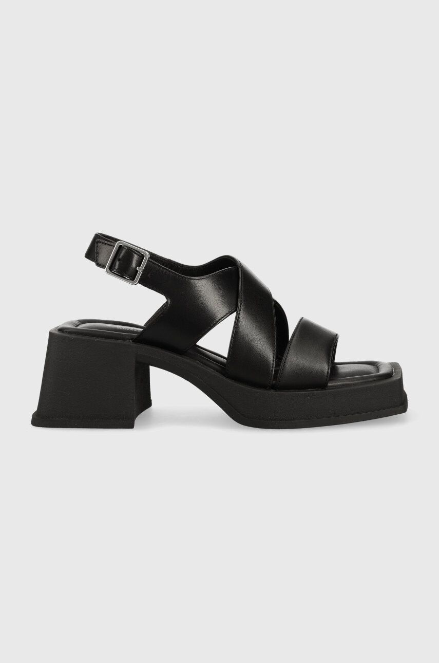 Vagabond Shoemakers sandale de piele HENNIE culoarea negru, 5537.001.20 5537.001.20