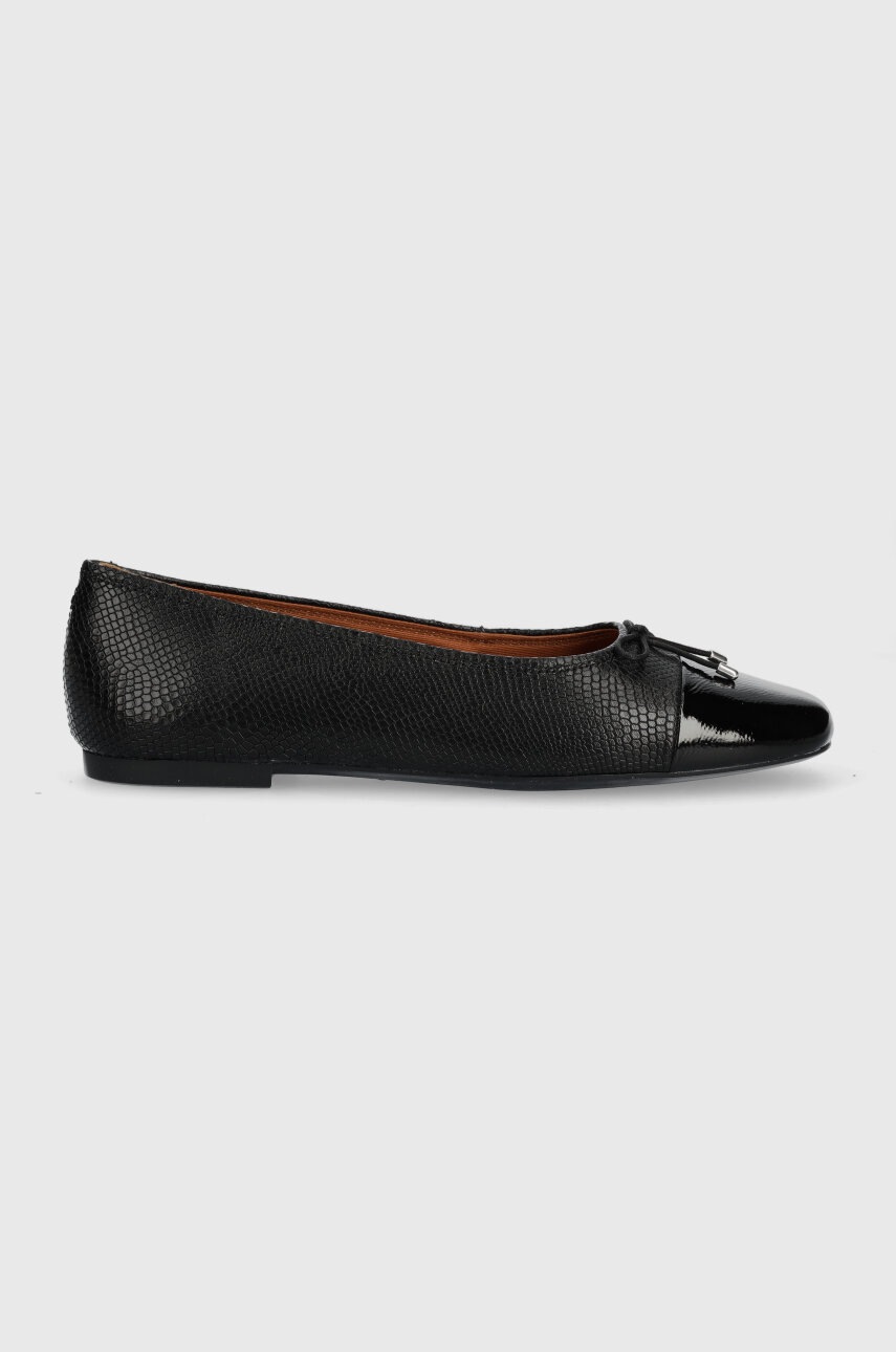 Vagabond Shoemakers balerini de piele JOLIN culoarea negru, 5508.125.20