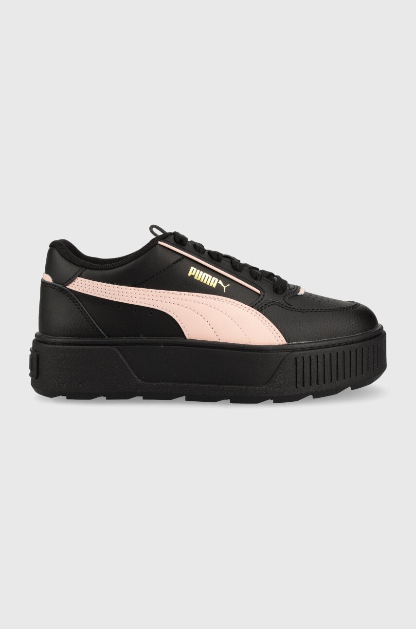 

Кожаные кроссовки Puma Karmen Rebelle цвет чёрный