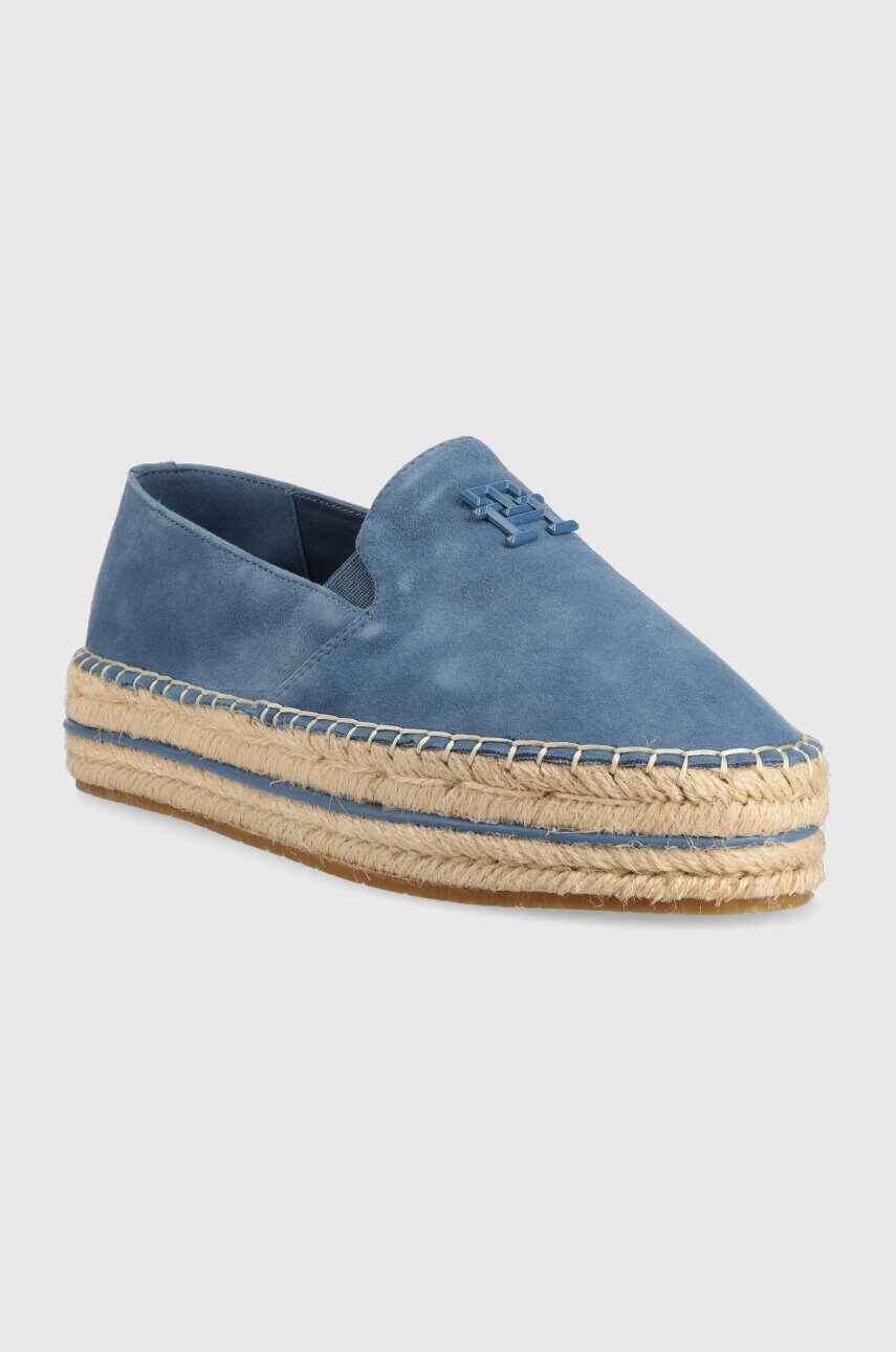 

Замшевые эспадрильи Tommy Hilfiger TH SUEDE FLATFORM ESPADRILLE на платформе FW0FW07069