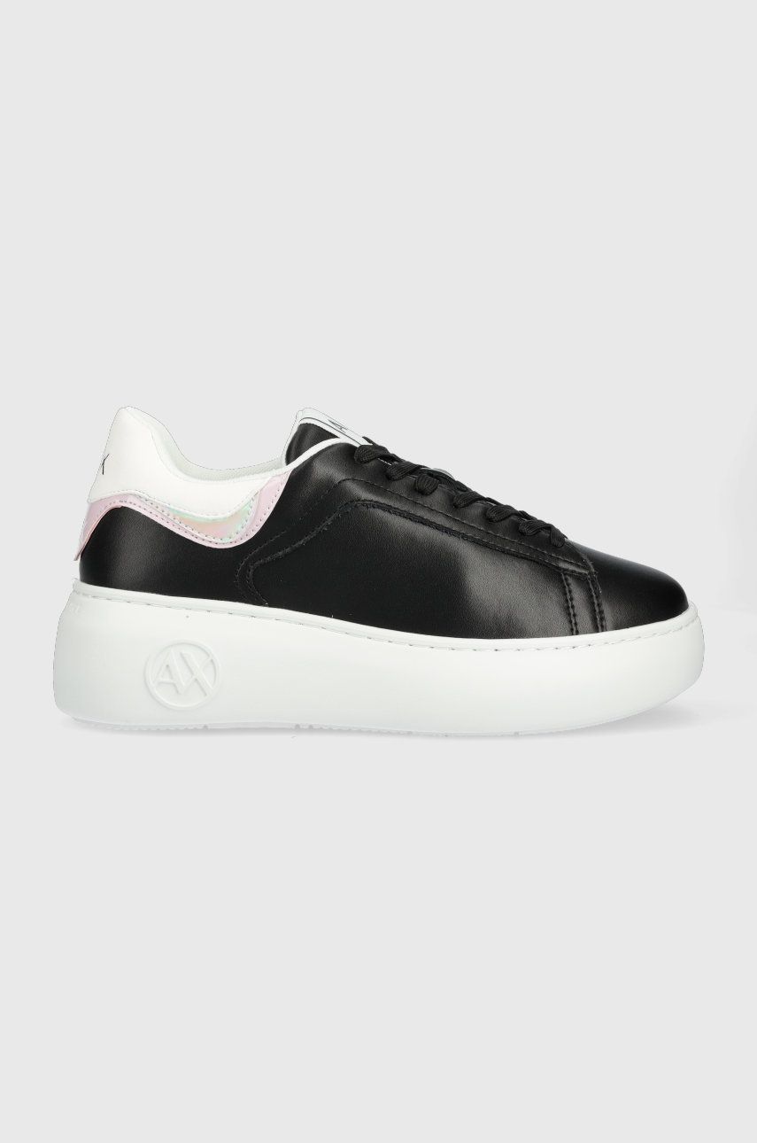 Armani Exchange sneakers din piele XDX108.XV635.00002 culoarea negru, XDX108 XV635 00002 Answear 2023-06-01
