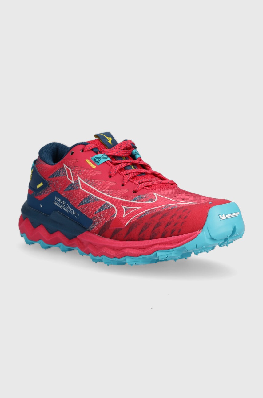 Παπούτσια Mizuno Wave Daichi 7 χρώμα: ροζ φωτογραφία