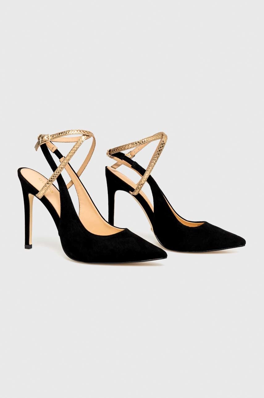

Туфлі Guess Amazie колір чорний FL5AMZ SUE03 BLACK