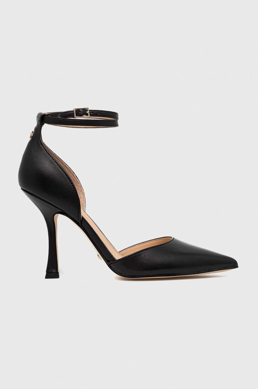 

Кожаные туфли Guess Sydnie цвет чёрный FL5SYD LEA03 BLACK