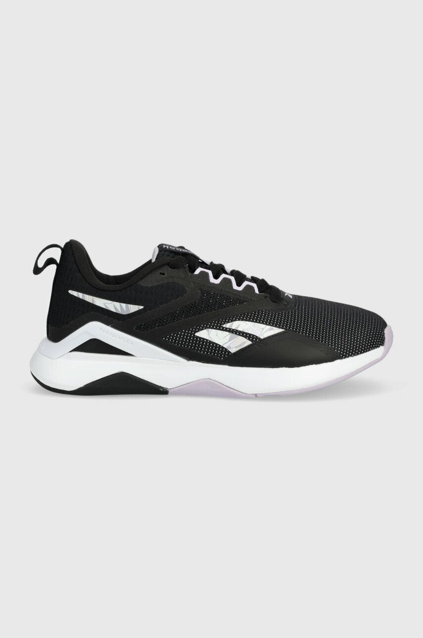Reebok pantofi de antrenament Nanoflex TR 2.0 V2 culoarea negru answear.ro poza 2022 adidasi-sport.ro cel mai bun pret  online