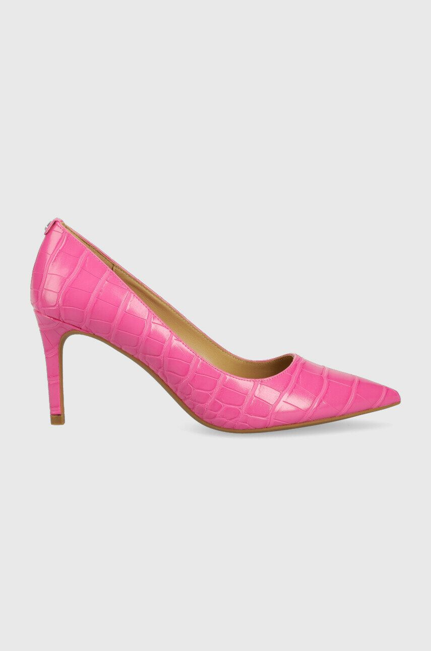 MICHAEL Michael Kors pantofi cu toc Alina culoarea roz, 40R3ALMP1E 40R3ALMP1E